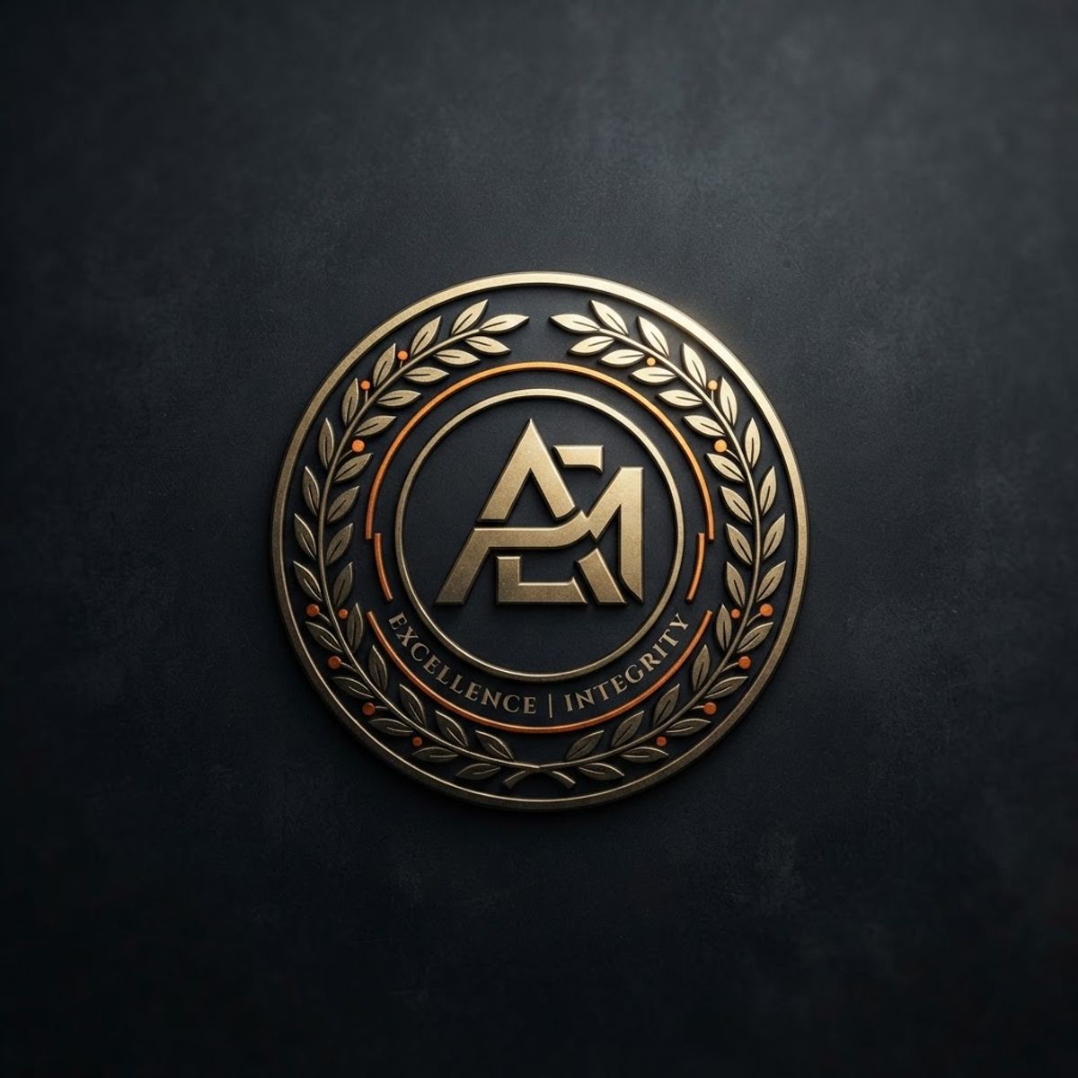 Zegelbadge met lauwerkrans als erkenning